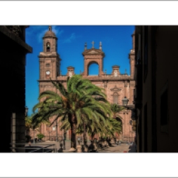 Frühling, Urlaub, Las Palmas, Gran Canaria, Kanarische Insel, Kathedrale de Santa Ana, Kirche, Architekturfotografie, Foto